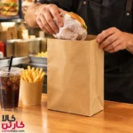 پاکت کوچک کرافت خام سایز 21*12 (بسته 100عددی) - تصویر 2