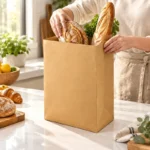 پاکت غذا کرافت خام سایز 28*15 (بسته 100عددی) - تصویر 2