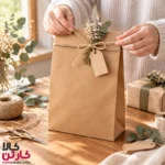 پاکت کوچک کرافت خام سایز 10*8 ( بسته 100 عددی ) - تصویر 2