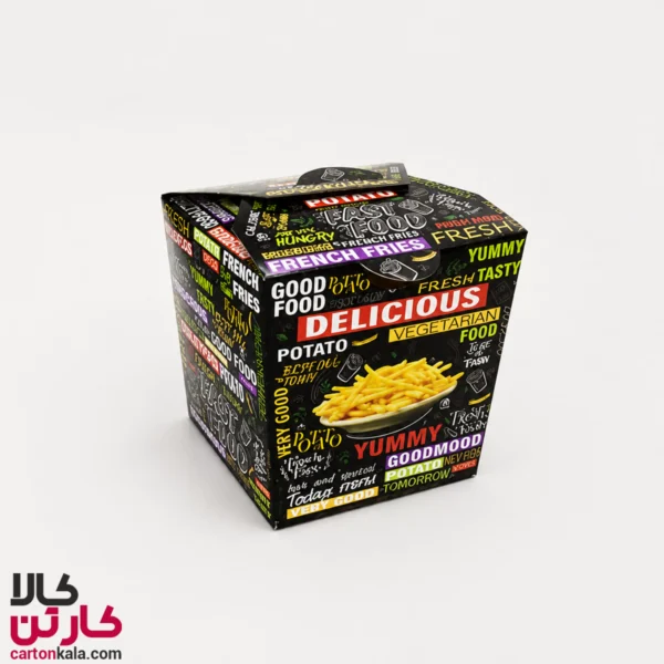 جعبه سیب زمینی بیرون بر آماده