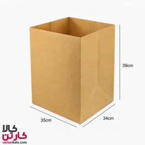پاکت کاغذی کرافت پیتزا 34