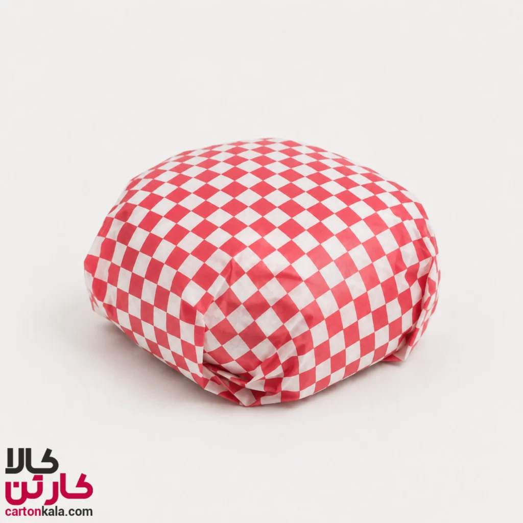 کاغذ مومی یک رو برگر