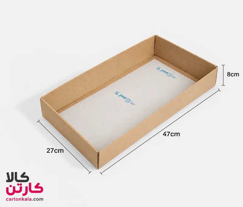 Kraft-Cardboard-Tray-Packaging47-27 سینی فینگرفود