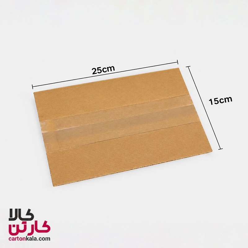 kraft-paper-window-bag25-15 پاکت پنجره دار کرافت 25*15