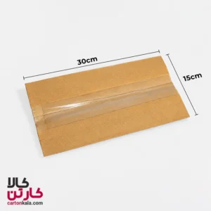 پاکت پنجره دار کرافت 30*15