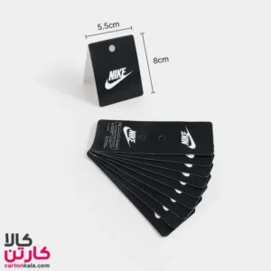 سرکارتی جوراب طرح نایک مشکی
